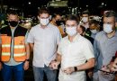 David Almeida e Marcos Rotta liberam trecho da Torquato Tapajós revitalizado para o tráfego