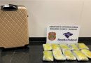Alfândega apreende 127 kg de drogas e prende 9 pessoas no Aeroporto de Manaus