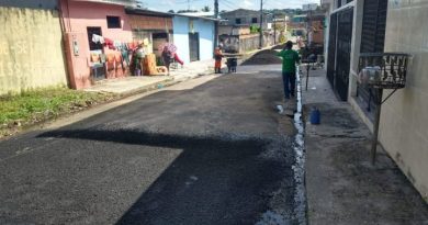 Mutirão de tapa-buracos da Prefeitura de Manaus leva infraestrutura ao bairro Colônia Santo Antônio