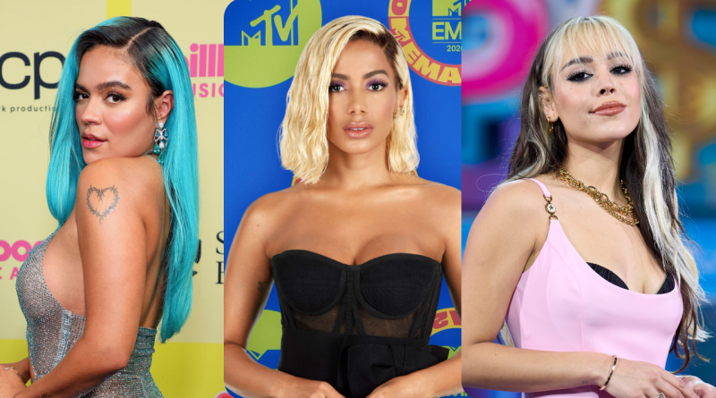 Lista de indicados do MTV MIAW 2021 traz Anitta, Karol G e Danna Paola