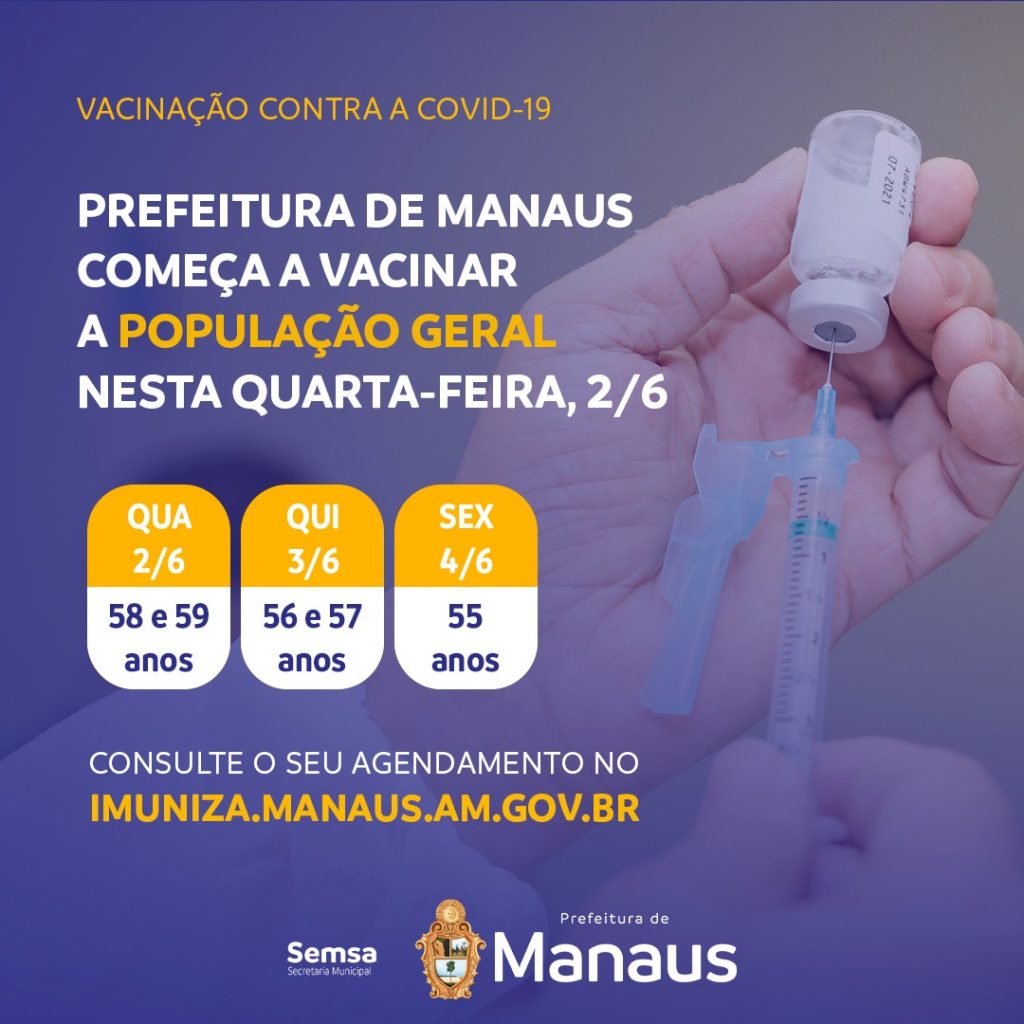 Prefeitura começa a vacinar a população geral