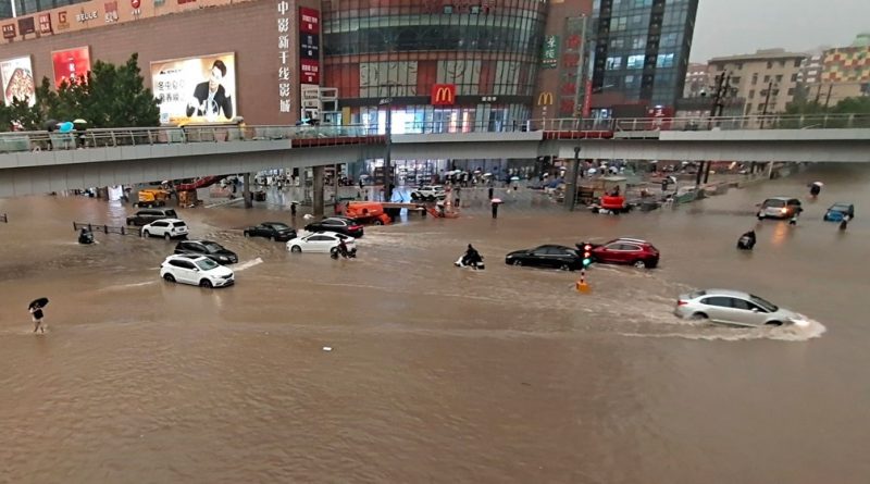 Sobe para 25 o nº de mortos em chuvas torrenciais na China