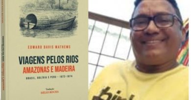 'Viagens pelos rios Amazonas e Madeira'