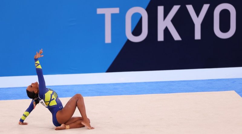 Rebeca Andrade conquista inédita prata para o Brasil na ginástica das Olimpíadas