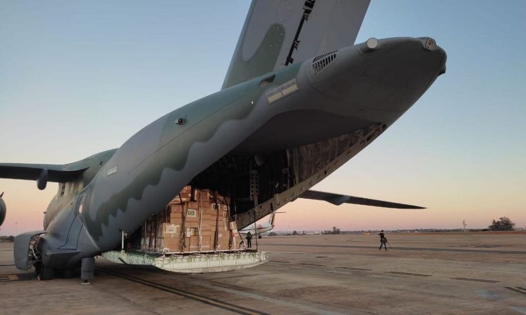 FAB substitui aeronave que leva ajuda humanitária ao Haiti