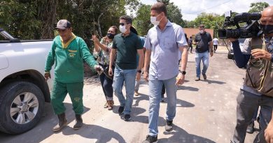 David Almeida e Marcos Rotta entregam ramal revitalizado na zona Leste