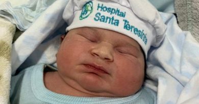 Bebê nasce com mais de 5 quilos em Santa Catarina e ganha apelido; “super bebê”