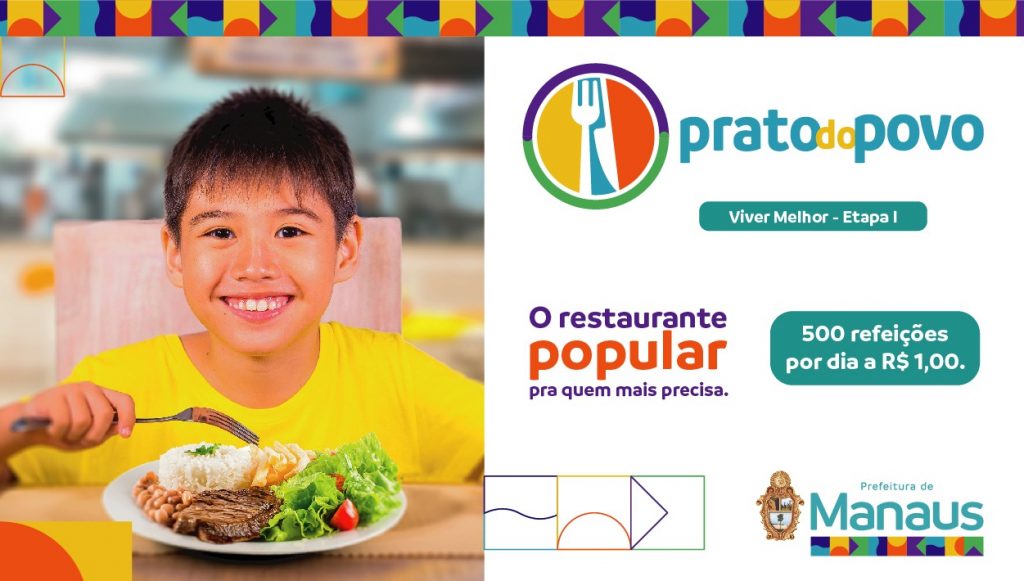 Prato do Povo: 500 refeições por dia a 1 real
