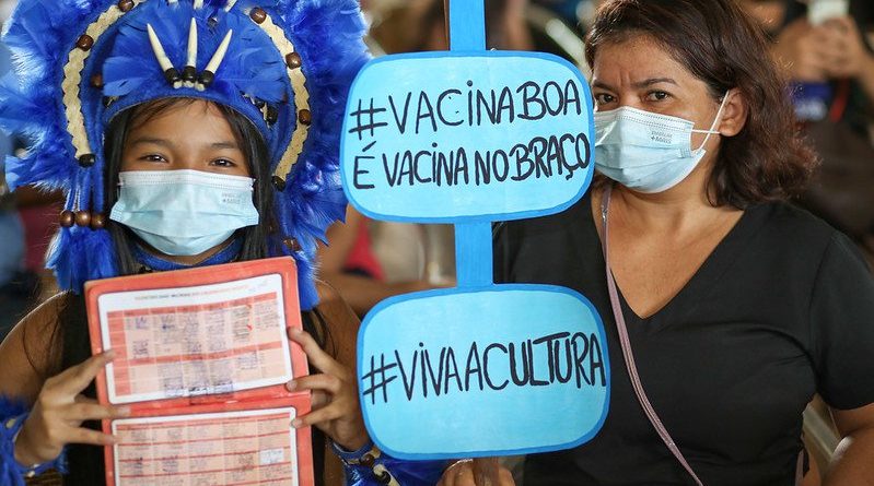 Prefeitura de Manaus divulga pontos de vacinação contra a Covid-19 para a semana de 31/1 a 4/2