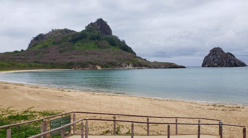 Praia do Sueste é interditada após criança ser atacada por tubarão, em Fernando de Noronha