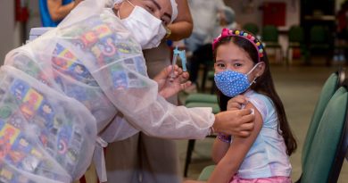 Prefeitura de Manaus segue intensificando a vacinação de crianças de 5 a 11 anos contra a Covid-19 nesta sexta-feira e no sábado