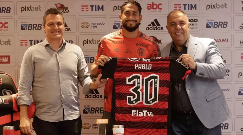 Pablo promete entrega com a camisa do Flamengo: "Irei dar minha vida por esse clube"